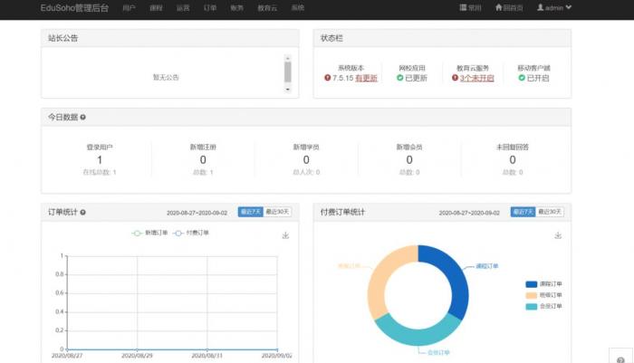 图片[6]-精品在线网校教育点播系统源码 EduSoHo7.5.15的搭建配置教程-RJCK软件仓库-国内外原版软件&素材源码下载