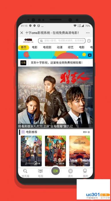 图片[1]-新版商业自适应影视系统PHP源码+会员功能-RJCK软件仓库-国内外原版软件&素材源码下载