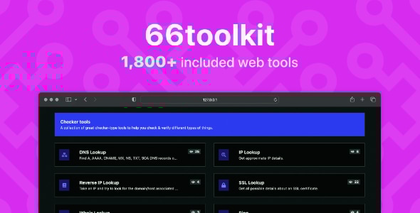66toolkit - 终极网络工具系统（SaaS）-RJCK软件仓库-国内外原版软件&素材源码下载
